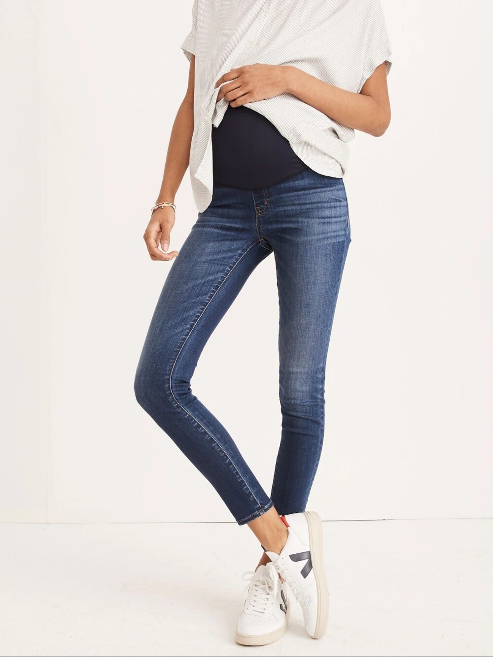 Madewell Maternity Over-the-Belly Skinny Jeans Size 27